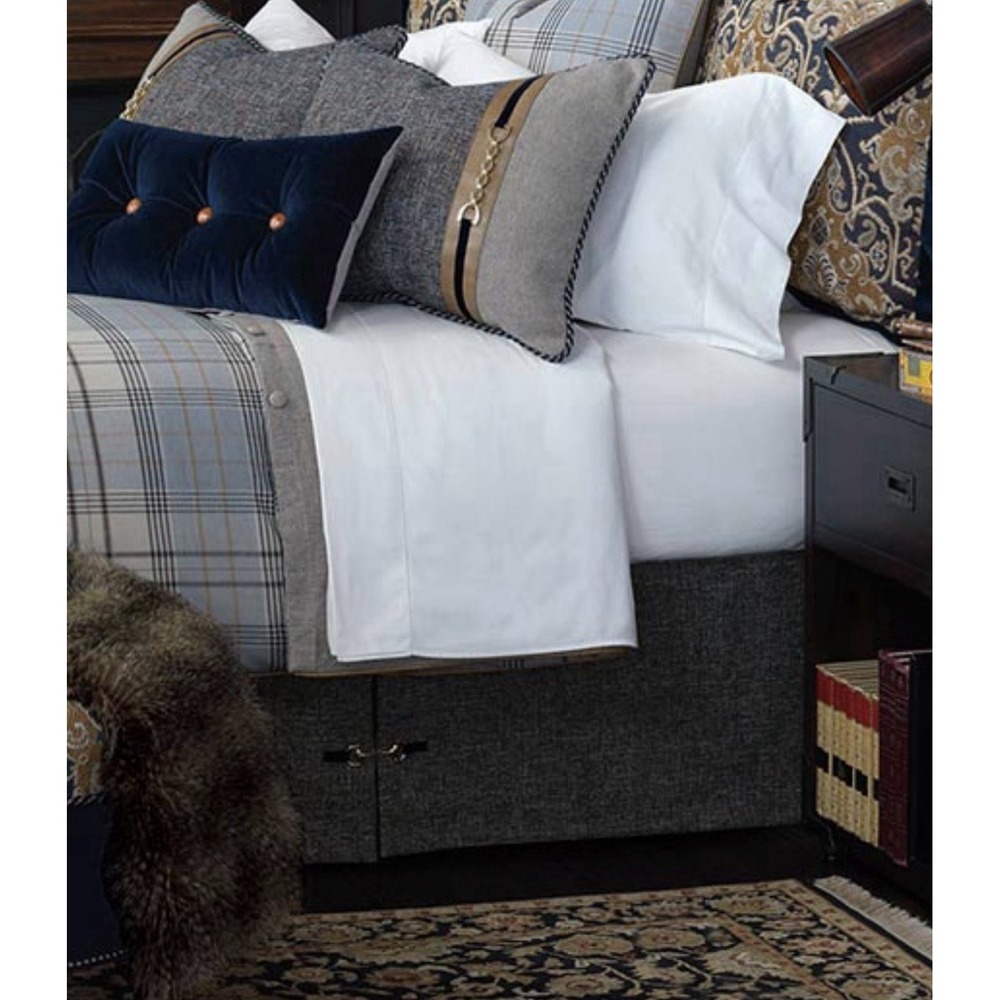 Eastern Accents King Size Bed Skirt - Arthur NEW Without Tags